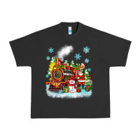 Pigment Black christmas polar express santa Urban Heavy Tee - Zillion Design Studio