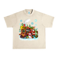 Sandshell christmas polar express santa Urban Heavy Tee - Zillion Design Studio