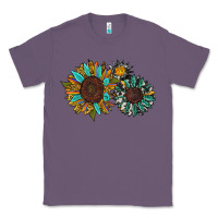 Lavender western sunflowers Classic Tee - RanaPortraitStore