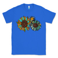 True Royal western sunflowers Classic Tee - RanaPortraitStore