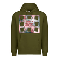 Army Green family photo collage Premium Hoodie - MaliasSmallBusiness