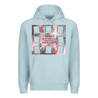 Blue Mist family photo collage Premium Hoodie - MaliasSmallBusiness
