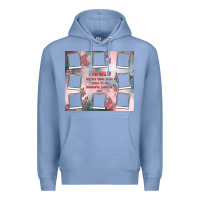 Colony Blue family photo collage Premium Hoodie - MaliasSmallBusiness