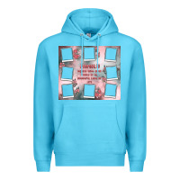 Ocean Blue family photo collage Premium Hoodie - MaliasSmallBusiness
