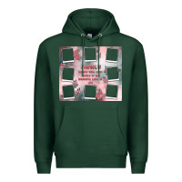 Sports Green family photo collage Premium Hoodie - MaliasSmallBusiness