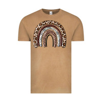 Vintage Camel Cheetah rainbow Vintage Tee - MaliasSmallBusiness