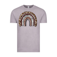 Vintage Zinc Cheetah rainbow Vintage Tee - MaliasSmallBusiness