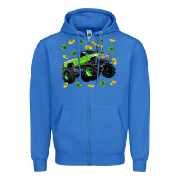 True Royal Monster truck st patricks day Zipper Hoodie - Neo Western