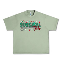 Oil Green surgical tech Urban Heavy Tee - texasbilliewilder