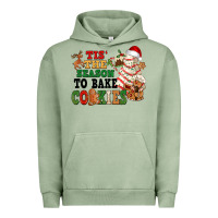 Pigment Oil Green Tis' the season to bake cookies Urban Hoodie - NancyCooperArtShop