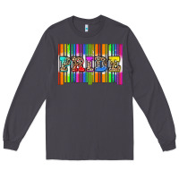 Smoke pride barcode Long Sleeve Tee - Zillion Design Studio