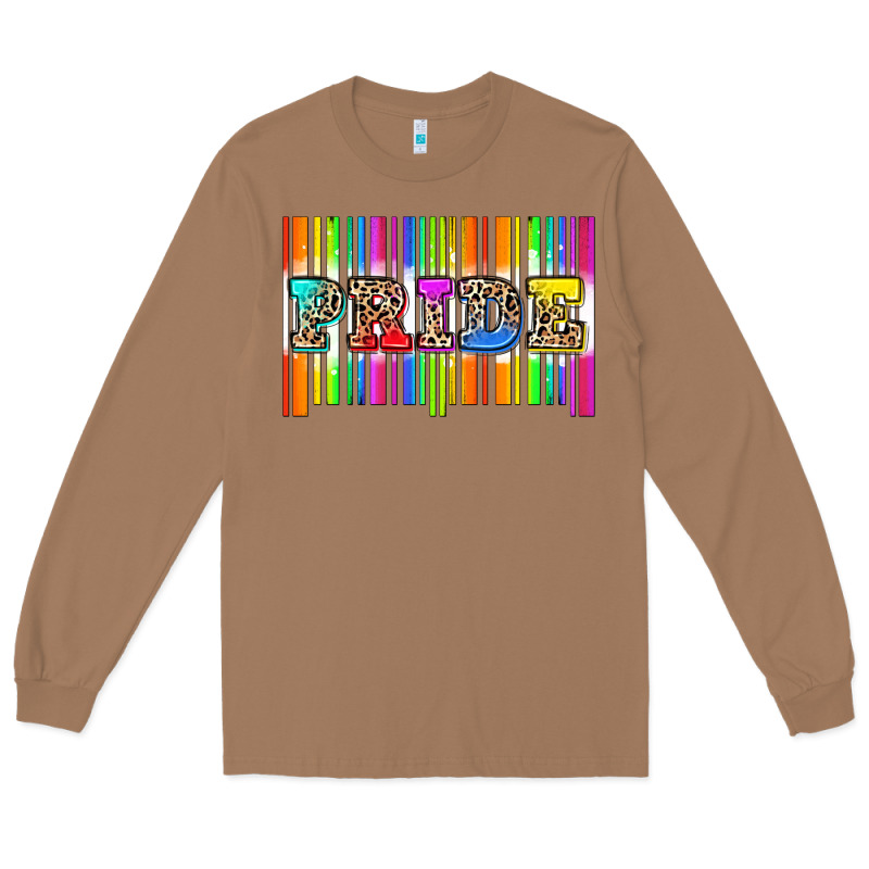 Pride Barcode Long Sleeve Tee by Zillion Design Studio | Teevron