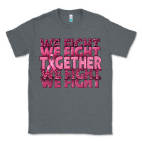 Charcoal Heather Together We Fight Classic Tee - texasbilliewilder