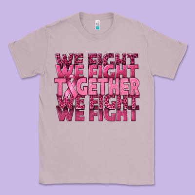 Together We Fight Classic Tee Designed By Texasbilliewilder