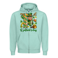 Seafoam My 1 st st. patricks day Zipper Hoodie - Neo Western