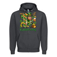 Smoke My 1 st st. patricks day Zipper Hoodie - Neo Western