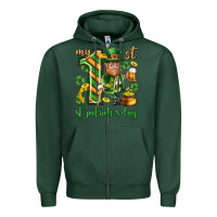 Sports Green My 1 st st. patricks day Zipper Hoodie - Neo Western