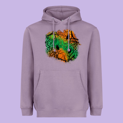 Halloween Patch  2 Heavyweight Hoodie Designed By Bundleandbundleshop