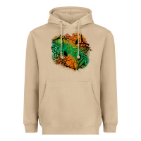 Mushroom halloween patch  2 Heavyweight Hoodie - BundleAndBundleShop