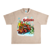 French Oak christmas polar express believe Urban Heavy Tee - Zillion Design Studio