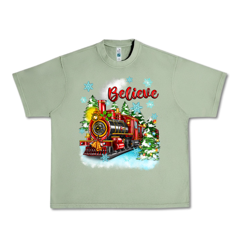 Christmas Polar Express Believe Urban Heavy Tee by Zillion Design Studio | Teevron