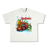Pistachio christmas polar express believe Urban Heavy Tee - Zillion Design Studio