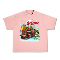 Salmon christmas polar express believe Urban Heavy Tee - Zillion Design Studio