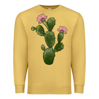 Antique Gold cactus 2 Premium Sweatshirt - JahusDesignShop