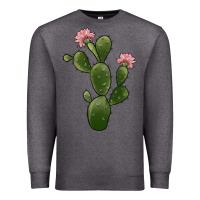 Charcoal Heather cactus 2 Premium Sweatshirt - JahusDesignShop