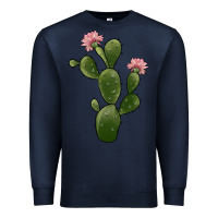 Navy cactus 2 Premium Sweatshirt - JahusDesignShop
