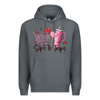 Rock sips & trips target inspired stanley Premium Hoodie - MaliasSmallBusiness