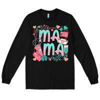Black mama nurse Long Sleeve Tee - texasbilliewilder