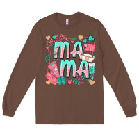 Chestnut mama nurse Long Sleeve Tee - texasbilliewilder