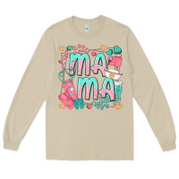 Mushroom mama nurse Long Sleeve Tee - texasbilliewilder