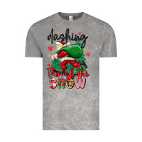 Cloud Rock dashing through the snow Vintage Tee - MaliasSmallBusiness