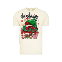 Vintage Arctic dashing through the snow Vintage Tee - MaliasSmallBusiness