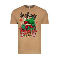 Vintage Camel dashing through the snow Vintage Tee - MaliasSmallBusiness