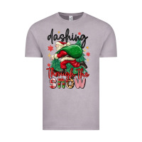 Vintage Zinc dashing through the snow Vintage Tee - MaliasSmallBusiness