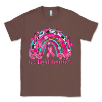 Chestnut We Fight Together Rainbow Classic Tee - texasbilliewilder