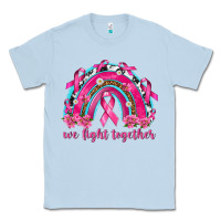 Dusty Blue We Fight Together Rainbow Classic Tee - texasbilliewilder