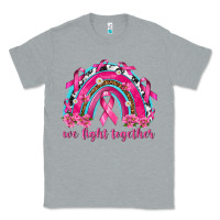 Heather Grey We Fight Together Rainbow Classic Tee - texasbilliewilder