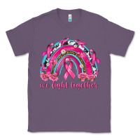 Lavender We Fight Together Rainbow Classic Tee - texasbilliewilder
