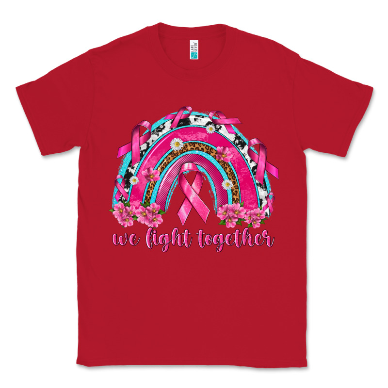 We Fight Together Rainbow Classic Tee by texasbilliewilder | Teevron