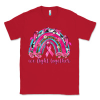 Red We Fight Together Rainbow Classic Tee - texasbilliewilder