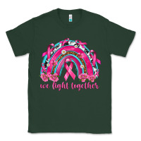 Sports Green We Fight Together Rainbow Classic Tee - texasbilliewilder