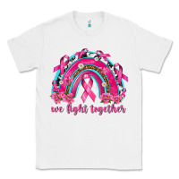 White We Fight Together Rainbow Classic Tee - texasbilliewilder