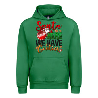 Emerald Santa here we have cookies Urban Hoodie - NancyCooperArtShop