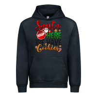 Navy Santa here we have cookies Urban Hoodie - NancyCooperArtShop