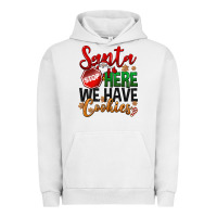 Pigment Lunar Rock Santa here we have cookies Urban Hoodie - NancyCooperArtShop
