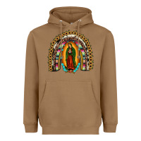 Toasted Coconut our lady of guadalupe rainbow Heavyweight Hoodie - JahusDesignShop